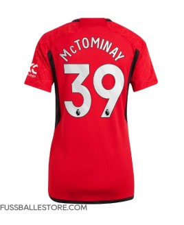 Günstige Manchester United Scott McTominay #39 Heimtrikot Damen 2023-24 Kurzarm
